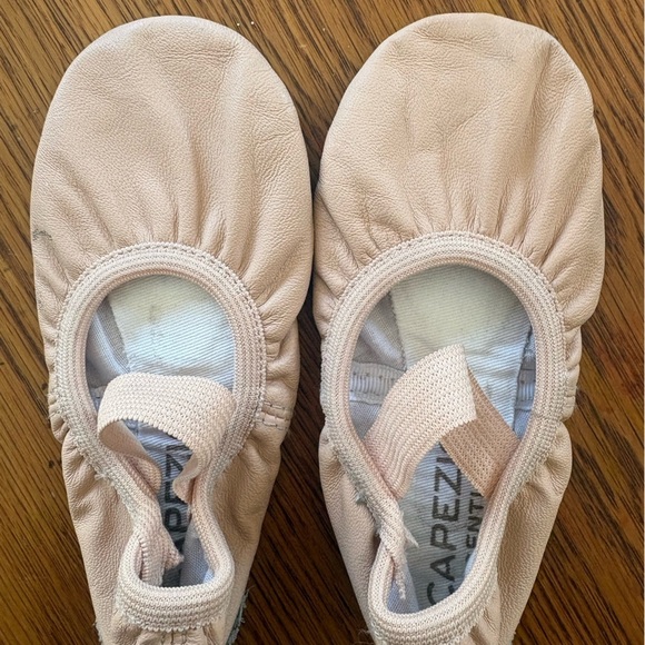 Capezio Ballet Shoes in Blush-girls - Picture 2 of 3